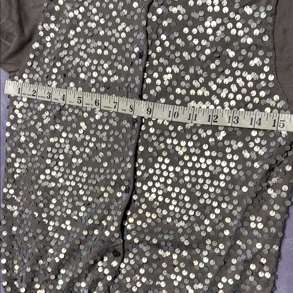J. Crew Taupe Sequin Cardigan - Picture 4 of 7
